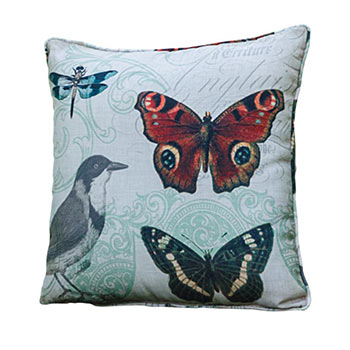 Songbird Song of Swallow Pillow